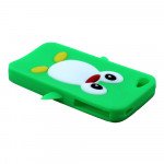 Wholesale iPhone 4S/4 3D Penguin Case  (Lime Green)